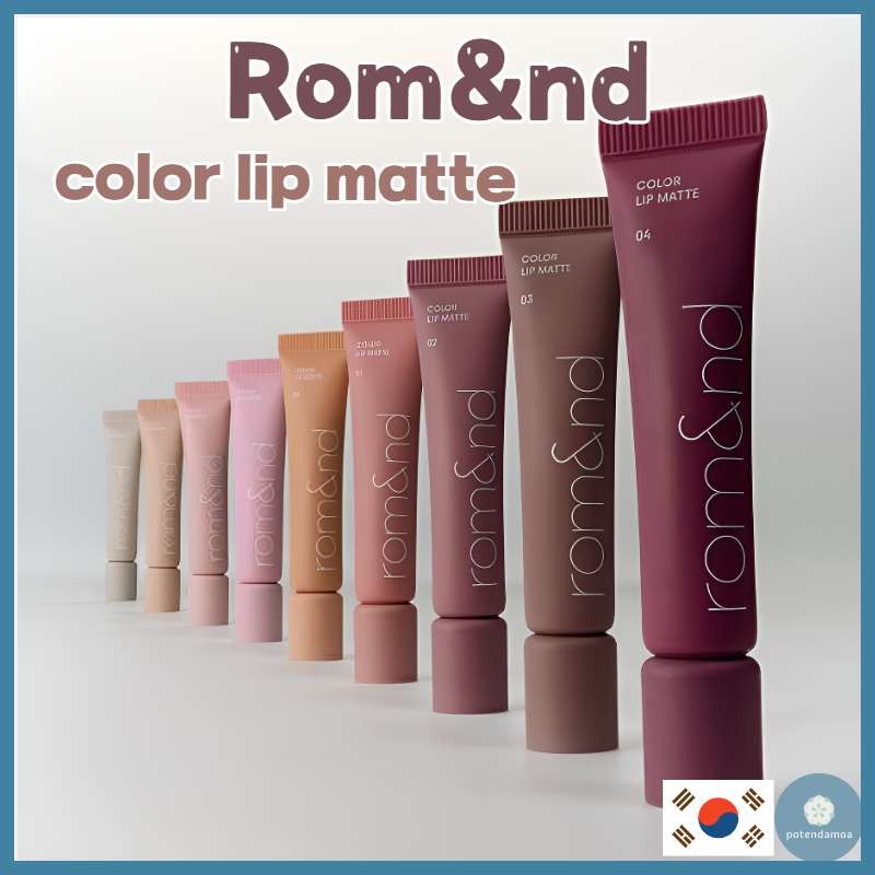 [Rom & nd] rom&Nd môi màu mờ Olive Young / 8 loại