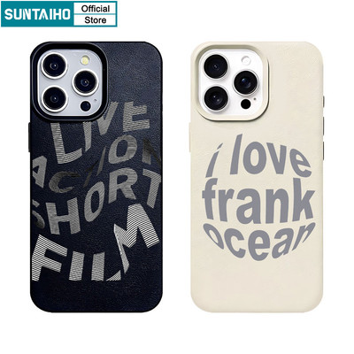 Suntaiho Thời Trang Độc Đáo Họa Tiết Graffiti Tiếng Anh Ốp Lưng Điện Thoại Silicon Mềm Cao Cấp Chống Sốc Cho IPhone 11 12 13 14 15 16 Pro Max IP 7 8 Plus Iphon X Xs XR Xs Max