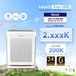 [LIVE] Máy Lọc Không Khí Levoit Vital 100S 52m2 | Khử Mùi Diệt Khuẩn | Hút Lông Thú Cưng Cực Mạnh
