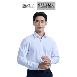  Áo sơ mi nam dài tay BELLUNI vải sợi sồi thoải mái thanh lịch - ABD.SPM.BE.214 