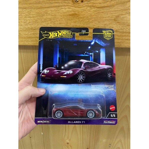 HKC77 Hot Wheels Premium Car Culture Exotic Envy McLaren F1
