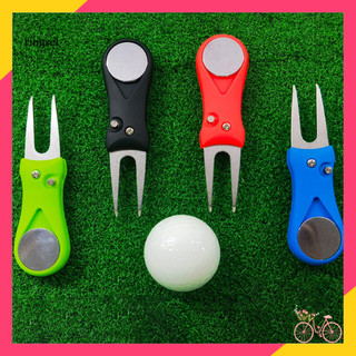 [Re] Dụng cụ sửa chữa Golf Green cầm tay Golf Green Fork Công cụ Divot Golf bằng thép không gỉ cao cấp có bút đánh dấu bóng từ tính có thể gập lại cho người chơi gôn ở Đông Nam Á