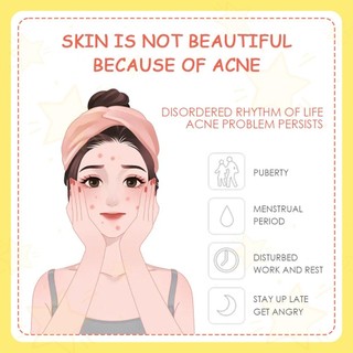 Soug Màu Sắc Dễ Thương Hydrocolloid Acne Patch Bear Star Acne Patch