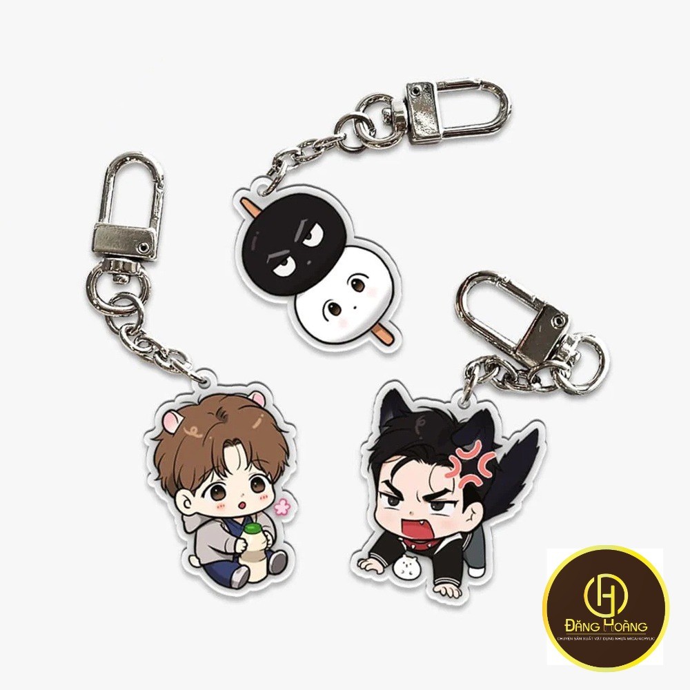 Móc khóa Jinx Kim Dan x Joo Jaekyung  DH