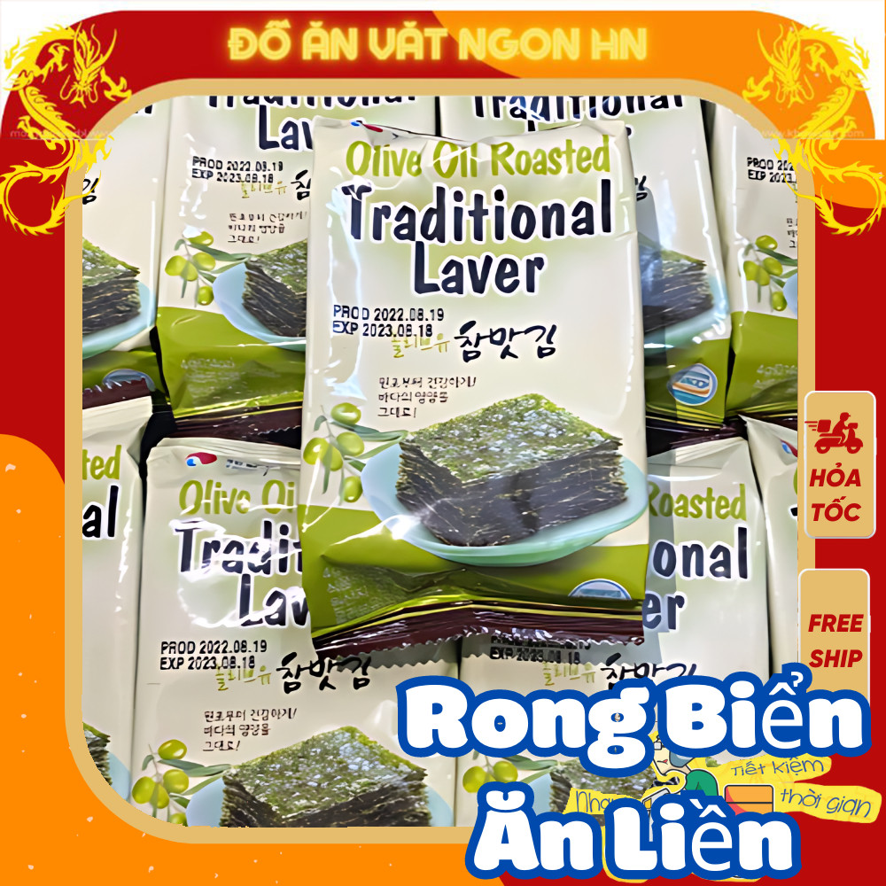 Đồ ăn vặt rong biển ăn liền Kfood ăn vặt thơm ngon hấp dẫn