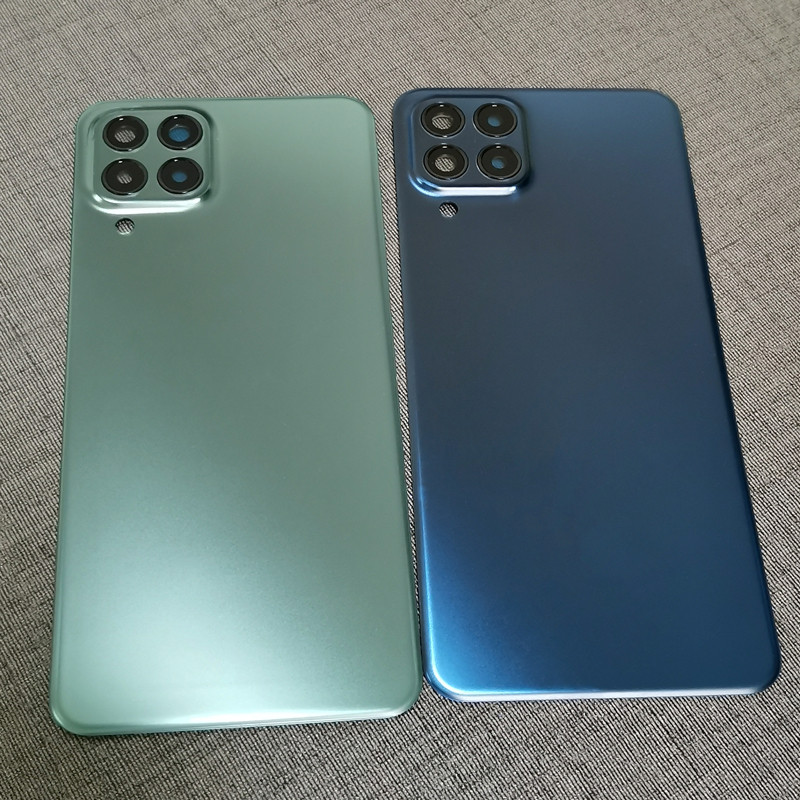 Dành Cho Samsung Galaxy M33 Ốp điện thoại Pin Phía Sau Vỏ Thay Thế Với Ống Kính Máy Ảnh Cho Galaxy M