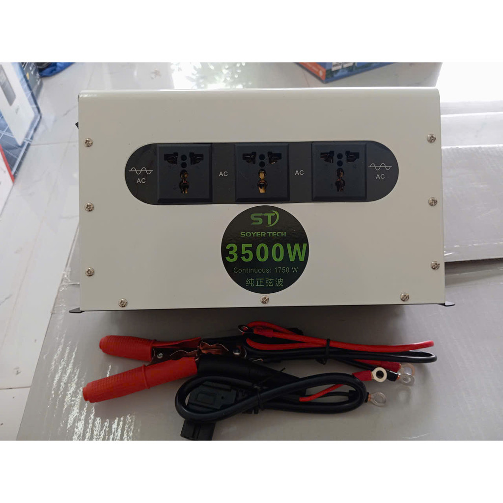 Bộ chuyển đổi điện 48V-3500W Sin Chuẩn -SOYER TECH STN - 3500w - Mẫu mới 3500w sang 220V - Phân loại