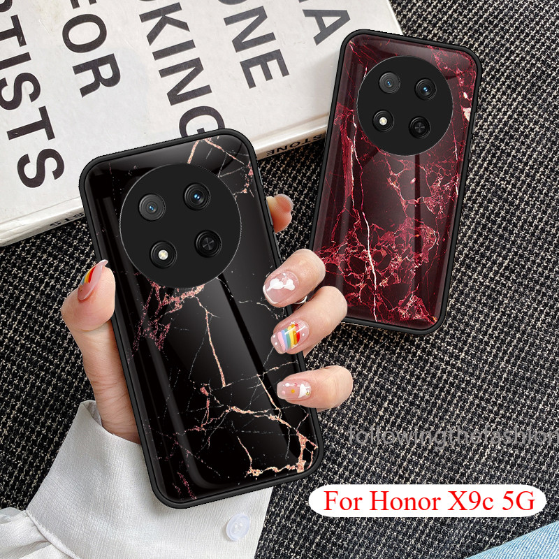 Ốp Cho Honor X9c 5G Honor X9C honroX9c X 9c X9 c X9c 4G 5G 2024 Honor X9D X9d Ốp lưng Bằng Đá Cẩm Th