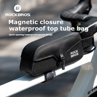 Rockbros Xe Đạp TopTube Túi Từ Tính Chống Thấm Nước Chống Mài Mòn Xe Đạp Trước Túi Xe Đạp Đường Bộ MTB Phụ Kiện Xe Đạp