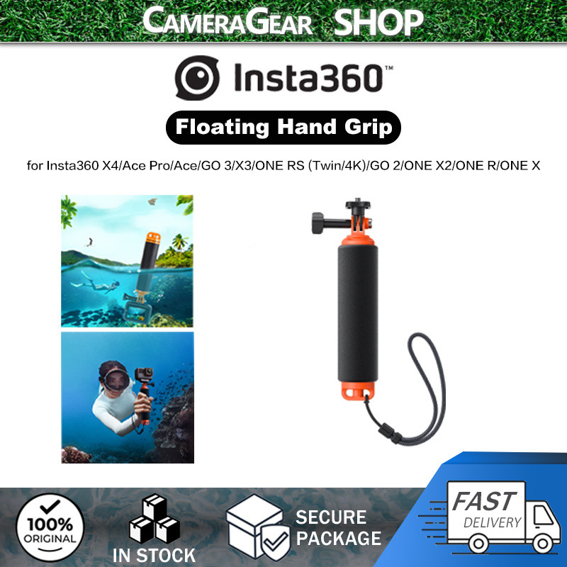 Tay cầm nổi Insta360 cho Insta360 X5 / X4 / Ace Pro2 / Ace / GO 3 / X3 / ONE RS (Twin / 4K) / GO 2 /