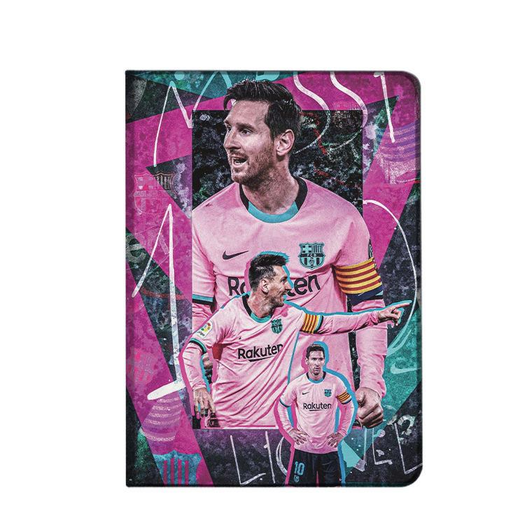 Ốp iPad Leo Messi cho iPad Gen 10/11, Air 4/5/6/7, Pro 11/12.9, Pro 13 2024, Mini 6/7, Gen 7/8/9, Ge