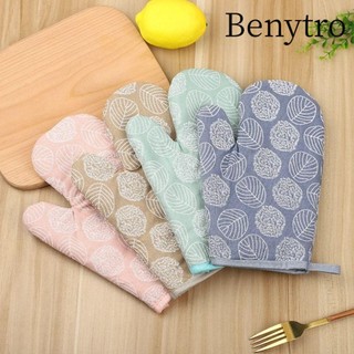 Găng tay lò vi sóng BENYTRO, Găng tay lò nướng dày chịu nhiệt, Dụng cụ nhà bếp chống bỏng di động