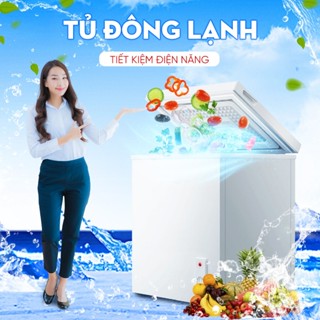 Tủ đông mini đa năng 60 lít dùmng sữa và trữ thịt cá điều chỉnh 5 bánh răng Bao hanh 24 thang