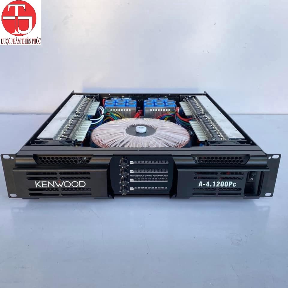 [HCM] Cục Đẩy Công Suất KENWOOD A-4.1200 PC 4 kênh x 1200w, 80 sò - Công Ty Thiên Phúc