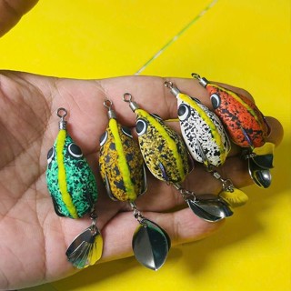 Nhái hơi Emo Bj 3.5cm phôi trơn chì đúc 7g-9g-12g Lưỡi Gamakatsu