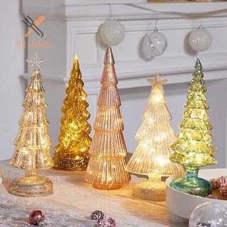 Rrlnmd Phát Sáng Cây Giáng Sinh Đèn Trang Trí Giáng Sinh Dạ Quang Để Bàn Trang Trí Đèn Ngủ LED Tiệc Giáng Sinh Trang Trí Lễ Hội Quà Tặng MỚI