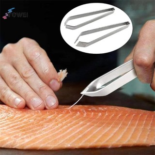 Yowei 1 Nhíp xương cá bằng thép không gỉ, Kẹp phòng ăn Dụng cụ vắt xương, Kìm loại bỏ xương cá, Kẹp khai thác, Dụng cụ nhà bếp VN