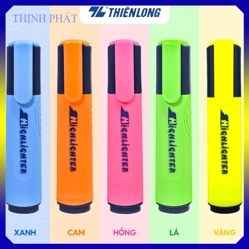 2 Bút dạ quang TL HL-012 (vpp Quang Linh)