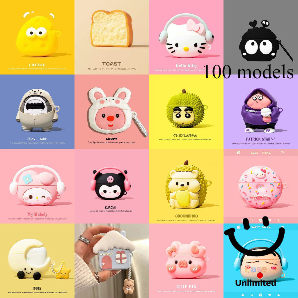 Áp dụng cho:HOCO EW78 Case Ốp Tai Nghe Tai Nghe Dành Cho Vỏ Tai Nghe Silicone Cá Tính Hoạt Hình Cá M