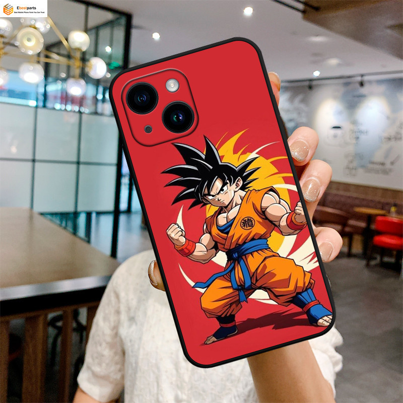 Ebest-Cool Boy TPU Mềm Thẳng Bảo Vệ Toàn Diện Ốp Lưng Điện Thoại iPhone 16 / 15 / 14 / 13 / 12 / 11 