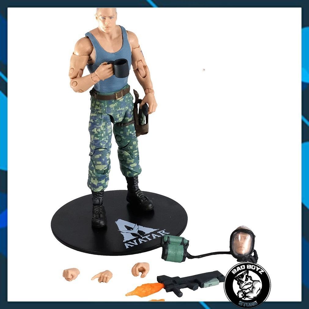 Mô hình McFarlane 🌊 Avatar 7-inch 🌊 Avatar 1 - Colonel Miles Quaritch