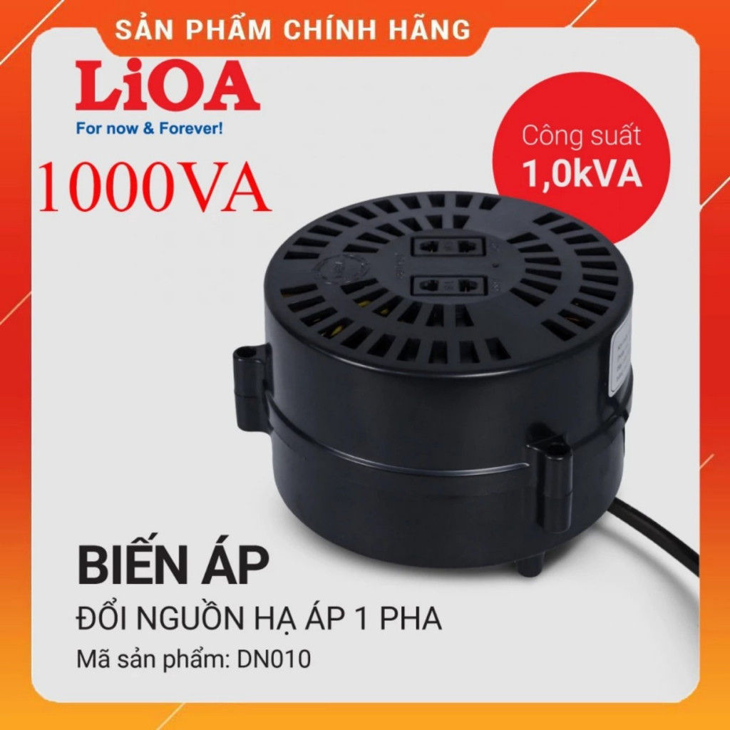 [CHÍNH HÃNG] Bộ Đổi Nguồn LiOA - Cục Đổi Nguồn Từ 220V Sang 100V 110V 120V - Bộ Đổi Điện 1 Pha