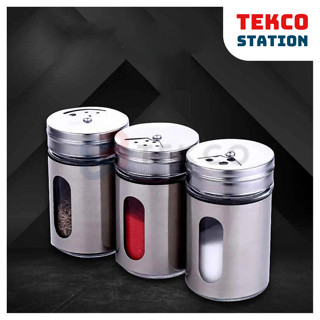 Lọ Đựng Gia Vị Inox - Hũ Đựng Gia Vị, Muối Tiêu, Muối Chống Ẩm - Lọ Đựng Muối Tiêu