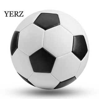 Bóng đá YERZ Đen Trắng Trẻ em / Người lớn Size 4 Size 3 Trẻ mới biết đi Size 5 Quả bóng tập luyện