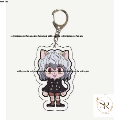 móc khóa hunter x hunter Acrylic keychain Model Cosplay Charm Characters Ornament Accessories Goods 