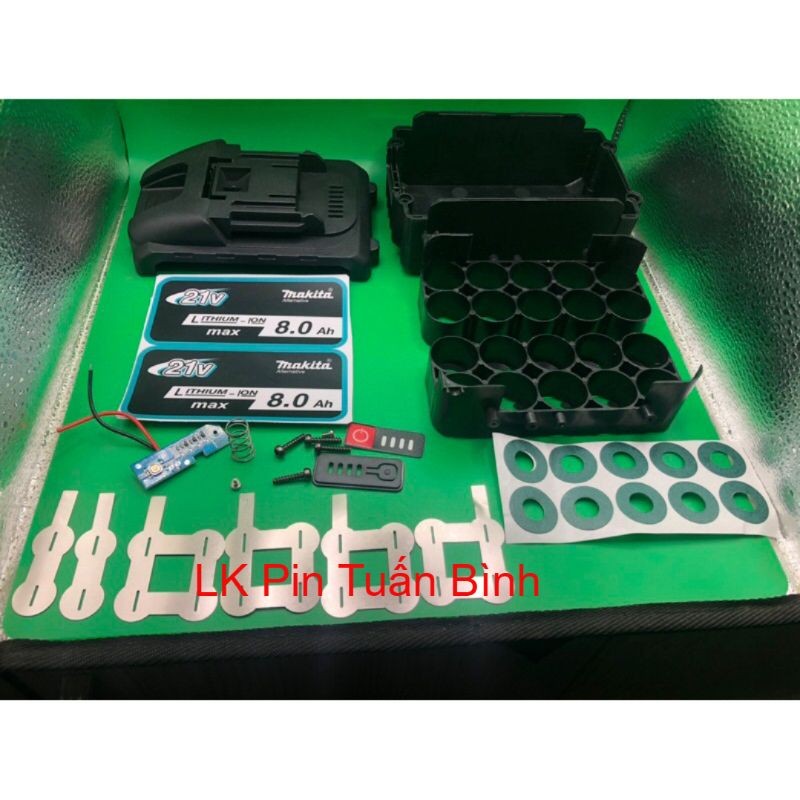 VỎ PIN MAKITA 5S2P PIN 21700 MẪU CŨ