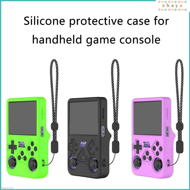 Ốp Bảo Vệ ZHAYA Da Silicon Chống Trầy Xước Cho R36S Máy Chơi Game Tay Cầm Da Tay Game Nhà Ở Chơi Gam