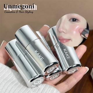 UNMEGONI Liquid Blush, Kem má hồng lỏng tăng cường màu mờ, Đa chức năng 4 màu Trang điểm dưỡng ẩm lâu trôi Rouge Mỹ phẩm trang điểm nữ