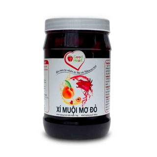 Xí muội mơ đỏ ngâm Good Heart hộp 1kg