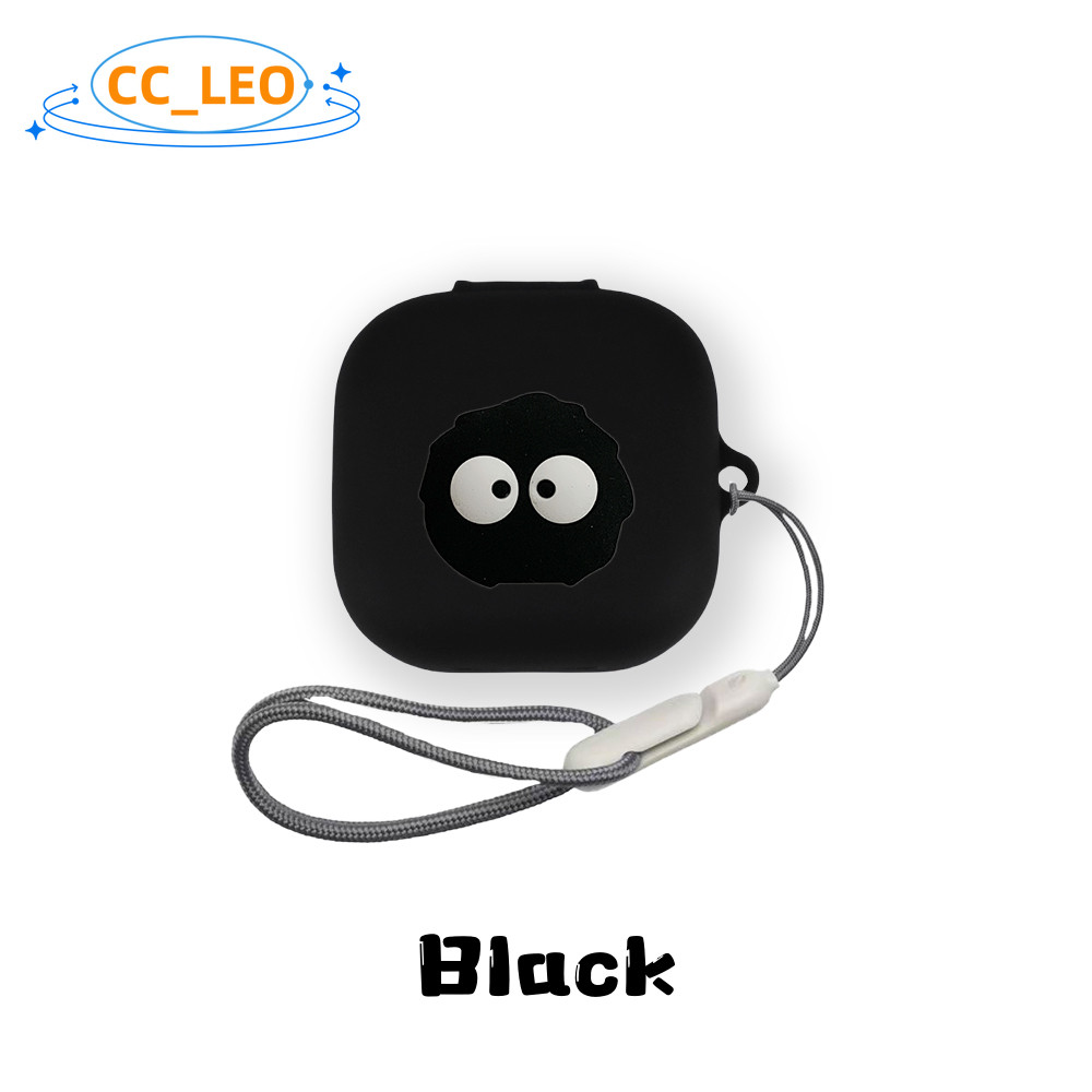 for Baseus Bass BD1 Case Cute Lanyard Pendant Suitable for Baseus Bass BD1 Anime Cartoon Silicone So