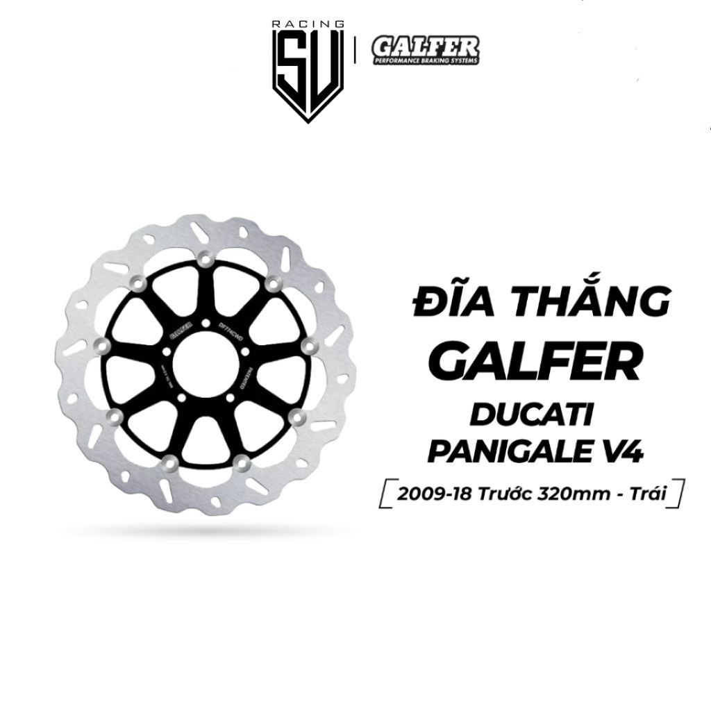 Đĩa trước Galfer Ducati PANIGALE V4 - Bên phải