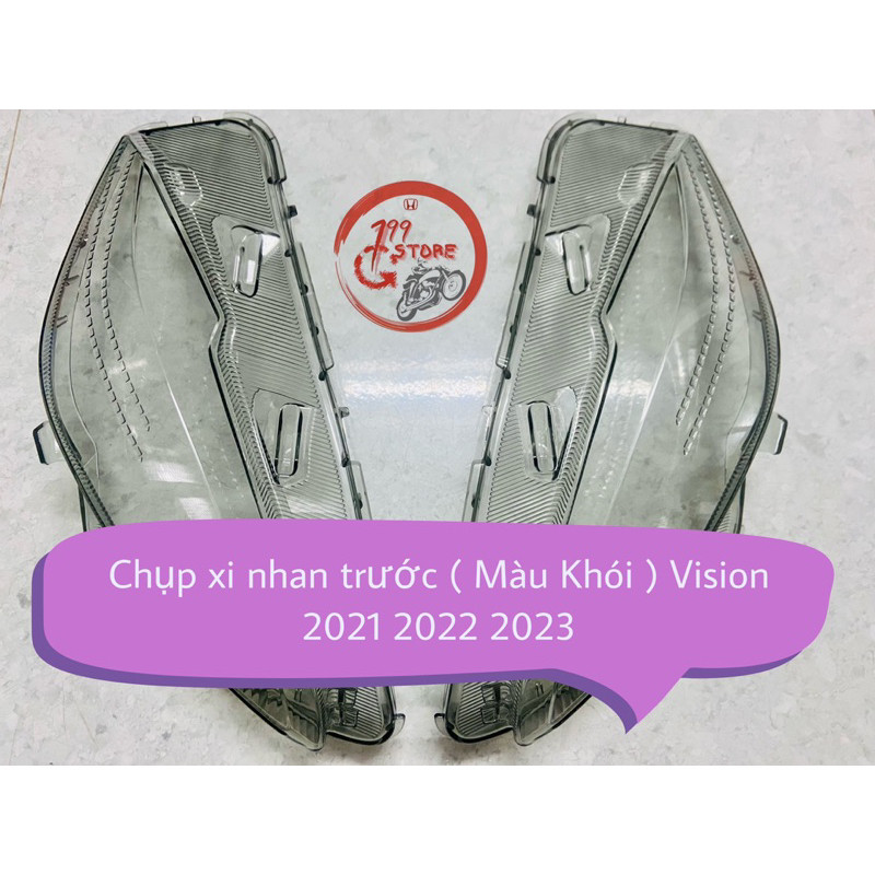 Kính ( Mica ) XI NHAN XE MÁY VISION 2020 - 2024- CHỤP XI NHAN TRƯỚC  XE MÁY VISION 2020 - 2024 (NGỒI