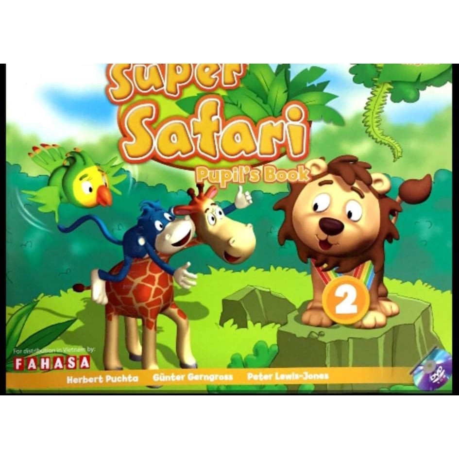 Thẻ Flashcard Supper Safari 123 ép plastic (A5) - Flashcard cho bé