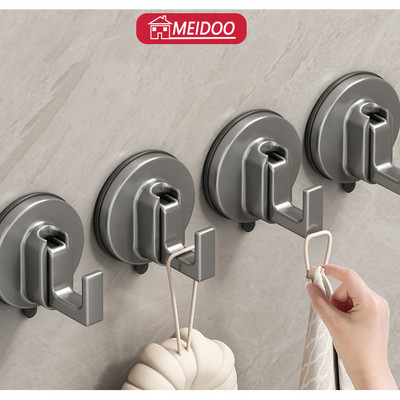 MEIDOO Móc cốc hút, móc phòng tắm treo tường, Không khoan lỗ có khả năng hấp phụ chân không mạnh