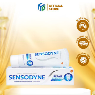 [HOẢ TỐC] Kem đánh răng SENSODYNE Repair & Protect Deep Repair 96.4g Hàng MỸ , giúp phục hồi sâu và bảo vệ răng ê buốt