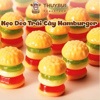Kẹo Dẻo Hamburger Trái Cây, Kẹo Dẻo Burger Sandwich Trái Cây Tuổi Thơ TB, Tiệm Ăn Vặt Thuỳ Bùi