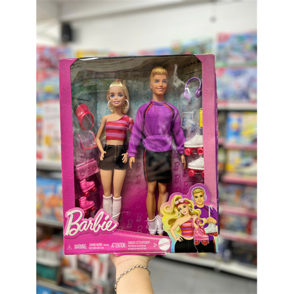 HXK90 Barbie And Ken Fashion Doll - Pack of 2