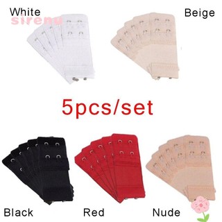 Sirenu 5 Chiếc Áo Ngực Nối Dài Dây Thắt Lưng Nữ Mềm Thêm Hai Hàng Hai Khóa Không Dây
