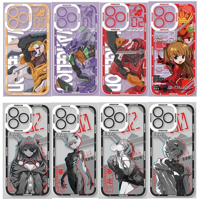 Anime EVA N. 01 Evangelion Asuka Ốp Lưng Cho I16 15 14 7 8 Plus 13 Mini 12 11 Pro X XS XR 6 6S Bao S