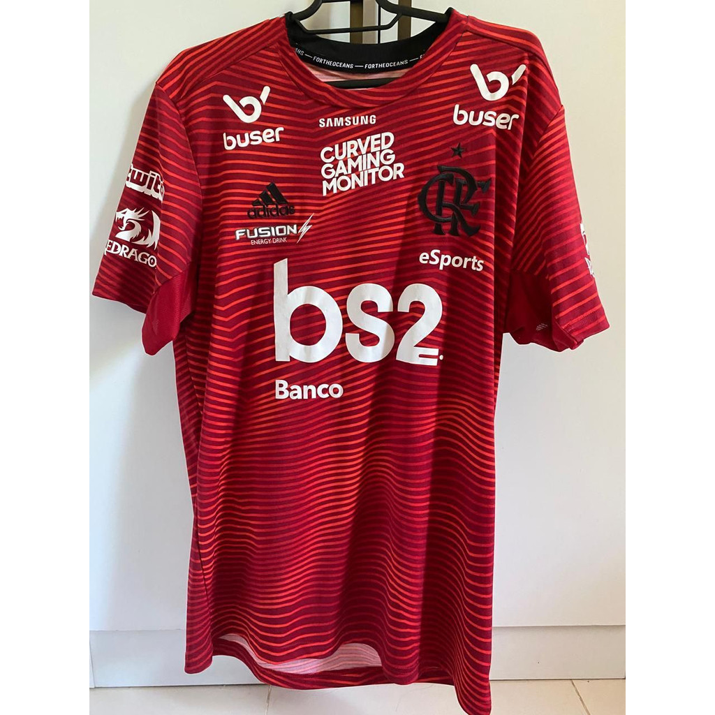 Áo đấu vô địch Camisa Flamengo. Áo thun trò chơi thể thao điện tử Flamengo, 2025 Mới nhất 3D in nhiệ