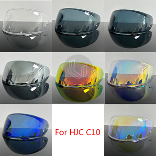  C10 Mũ Bảo Hiểm Tấm Che Ống Kính Xe Máy Full Mặt Mũ Bảo Hiểm Tấm Che Ống Kính Thay Thế Cho HJC C10 HJ-34P 