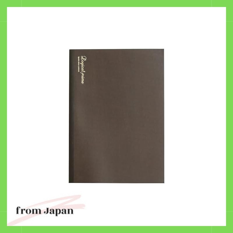 Nakabayashi Logical Prime Note A4 Point Grid 40 Sheets No-A408PT [5-Pack]