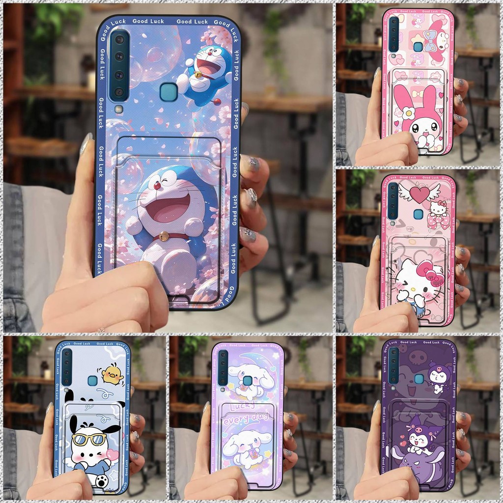 Khe Cắm Thẻ Graffiti Ốp lưng Samsung Galaxy A9 2018 / A9s / A920 / SM-A920F Ốp Lưng Mềm Thiết Kế Thờ