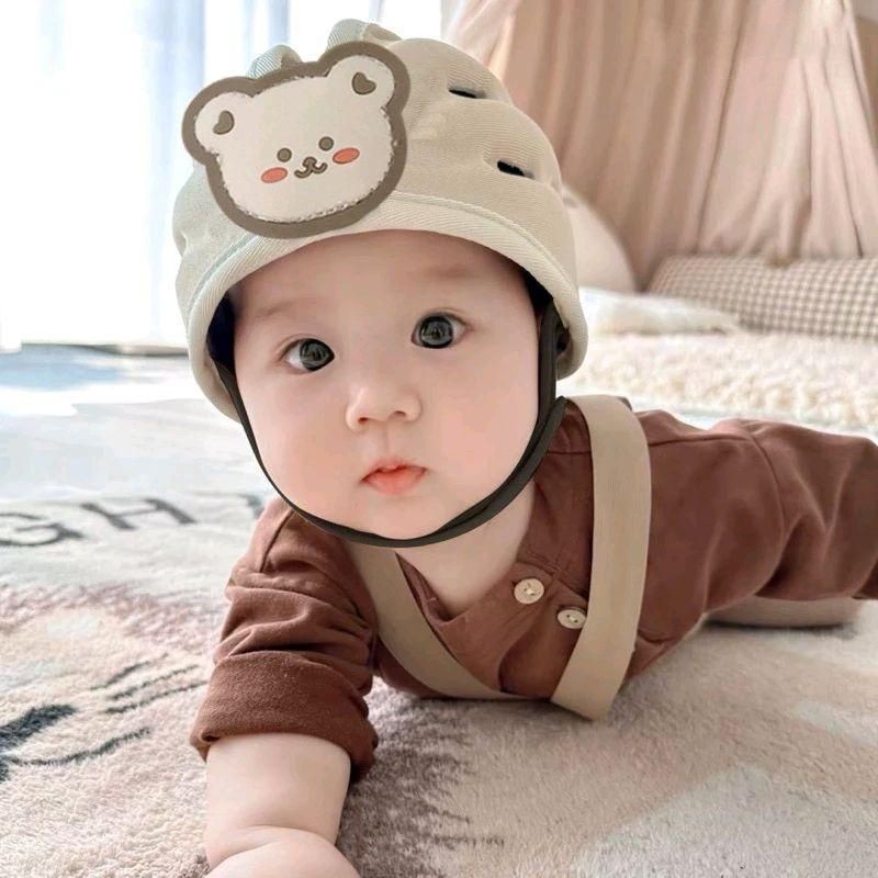Mũ Bảo Vệ Đầu Cho Bé - Nón Bảo Hộ Cho Bé Từ 8 Tháng Đến 3 - 4 tuổi - Nón Bảo Vệ Đầu Tập Đi - Nón Bảo Hiểm Em Bé Tập Bò
