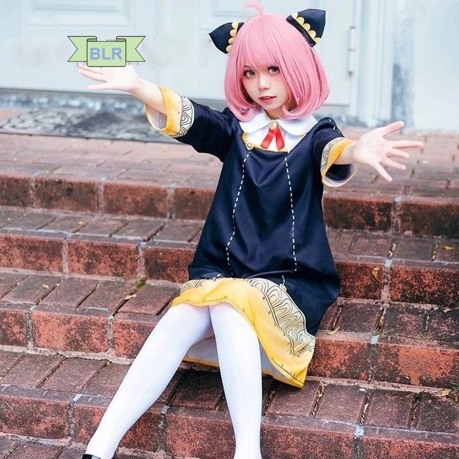 Anya Spy x trang phục cosplay gia đình Tóc giả x