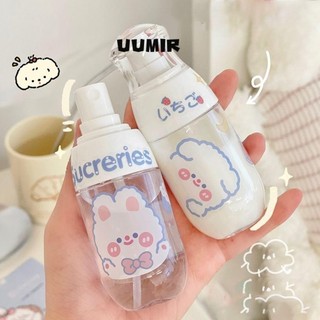 Bình đẩy UUMIR, Chai rỗng du lịch dung tích cao cầm tay, Chai xịt rửa mặt bằng nhựa